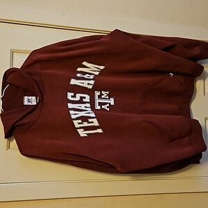 TEXAS A&M Hoodie - Size XXL - Maroon w. Classic Logo